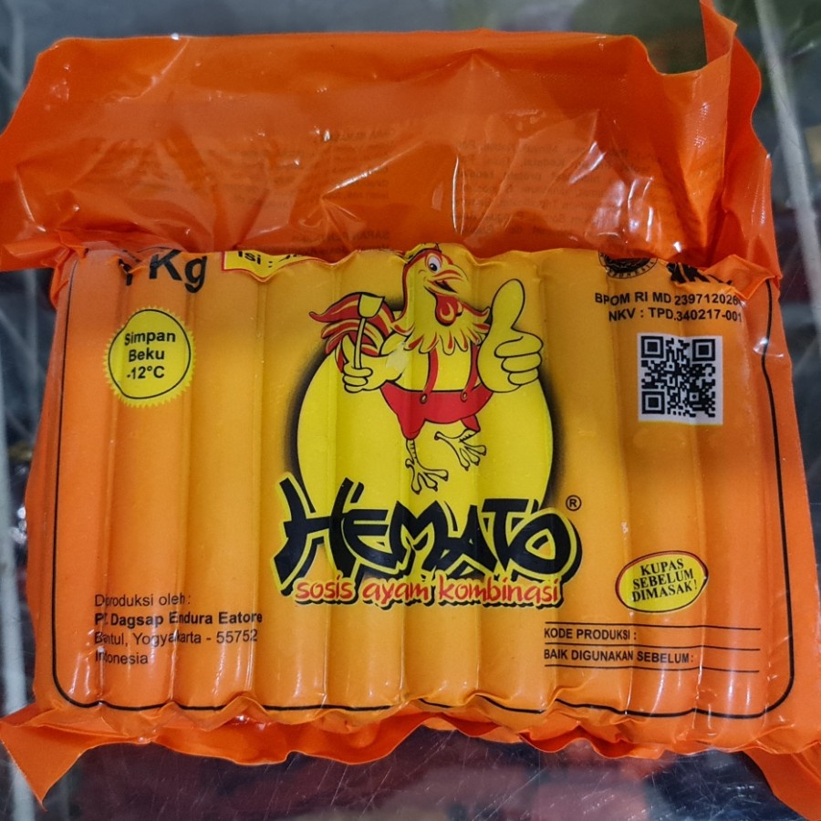 Hemato Sosis Ayam 1KG isi 40