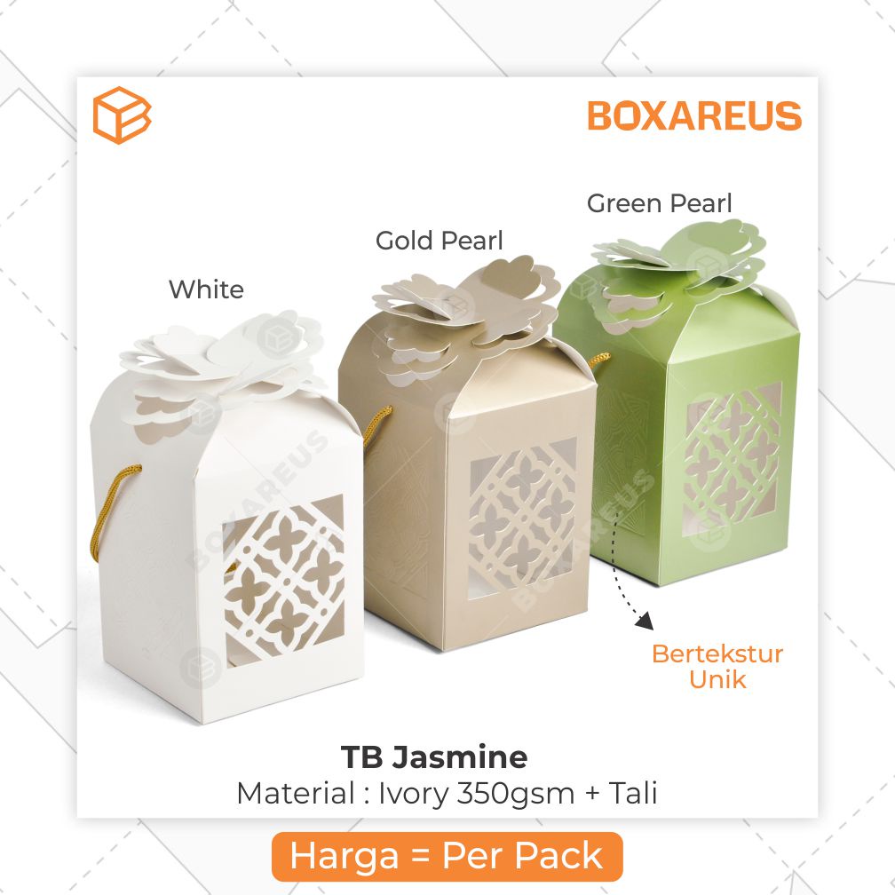 Toples Box Kotak Thinwall Kemasan Souvenir Dus Hampers | TB Jasmine