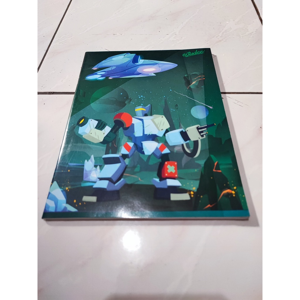 

Buku Tulis 58 lembar Robot (Reject / cacat) satuan