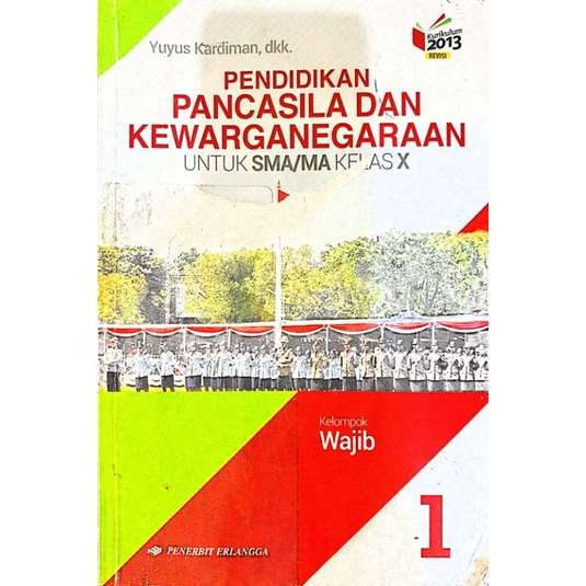 BUKU PPKN ERLANGGA KELAS X