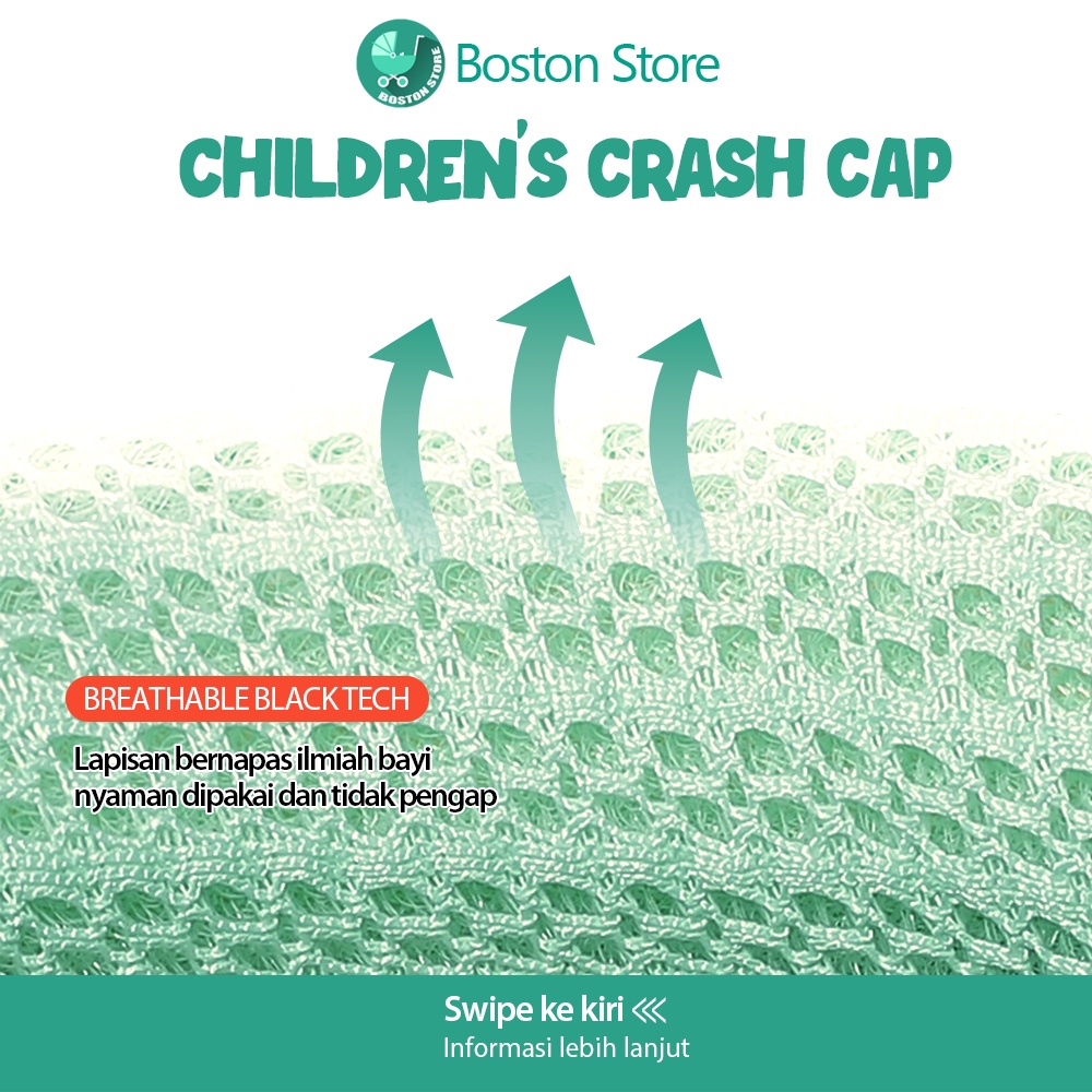 Bostonstore Topi Helm Pelindung Kepala Bayi / Baby Head Protector / helm anti jatuh / bantal helm belajar jalan / Helm pengaman bayi topi belajar jalan / Bantal Pelindung Bayi / Bantal Pelindung Kepala Bayi / Pelindung Kepala Bayi / Baby Head Protector