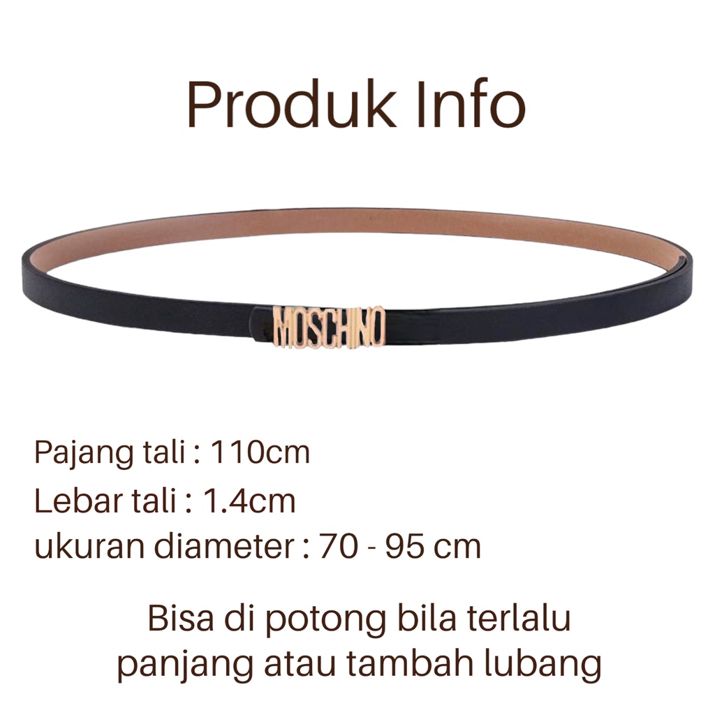 BELTSHOP NEW Ikat Pinggang Wanita / Women Belt / Tali  Pinggang Wanita Import 00001/00009/00024