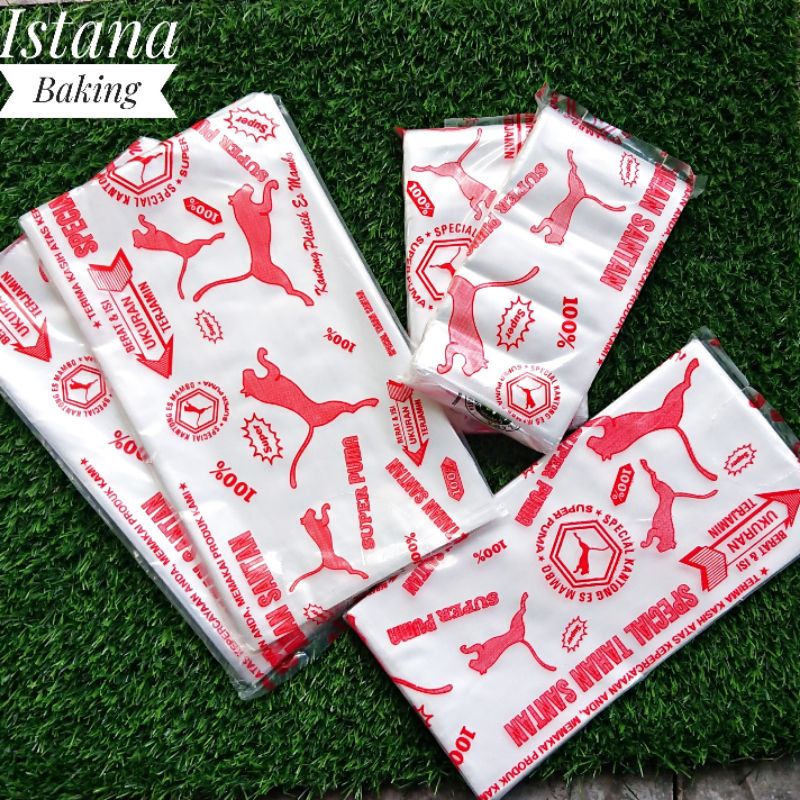 Istana Baking Plastik Merk Puma Plastik Es Batu Plastik Tahan Santan Termurah