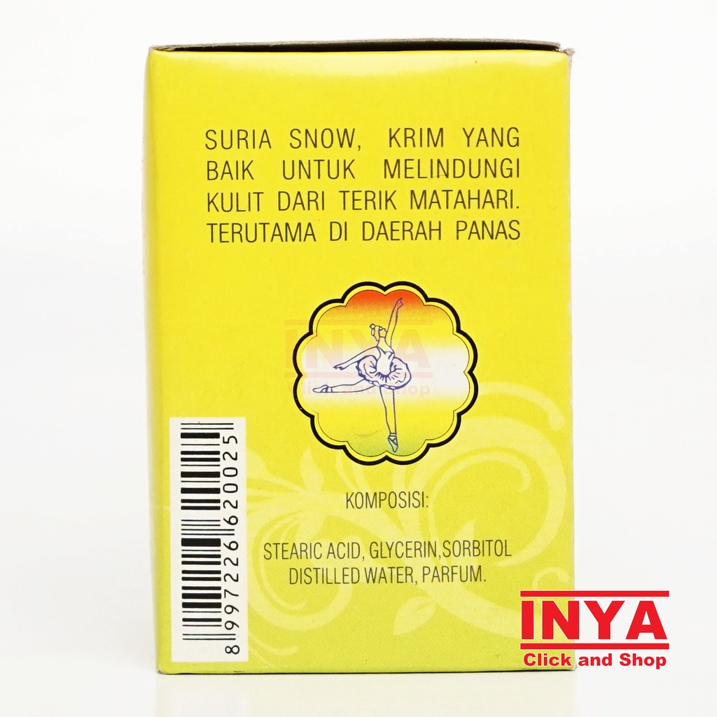 SURIA SNOW WHITE &amp; SOFT CREAM  - Krim Wajah