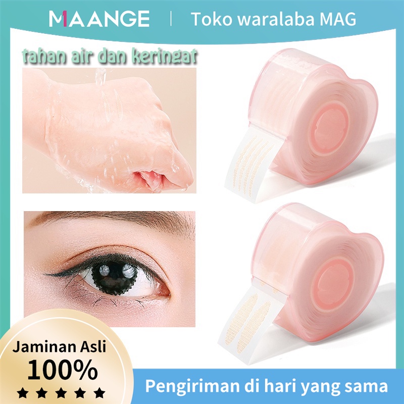 MAANGE Double Eyelid Tape Jaring / Skot Mata Transparan / Scot Mata Jaring / Kelopak Mata Transparan / Stiker Mata / Kelopak Mata / Eyelid Glue / Lipatan Mata Transparan / Isolasi Mata / Selotip Mata 3046