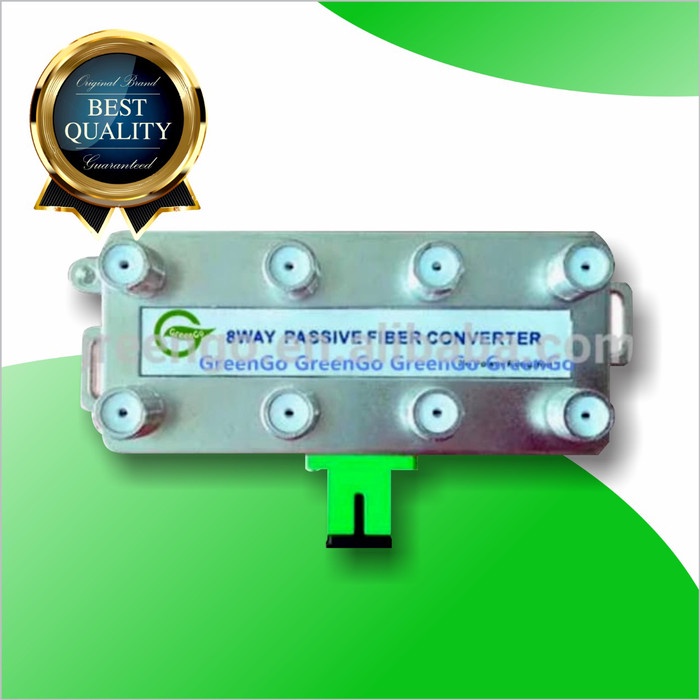 8Way Node Pasif FTTH CATV penerima serat optic converter
