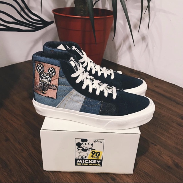 VANS SK8-HI VAULT OG LX OG X (MICKEY 90th) TAKA HAYASHI ORIGINAL 100%