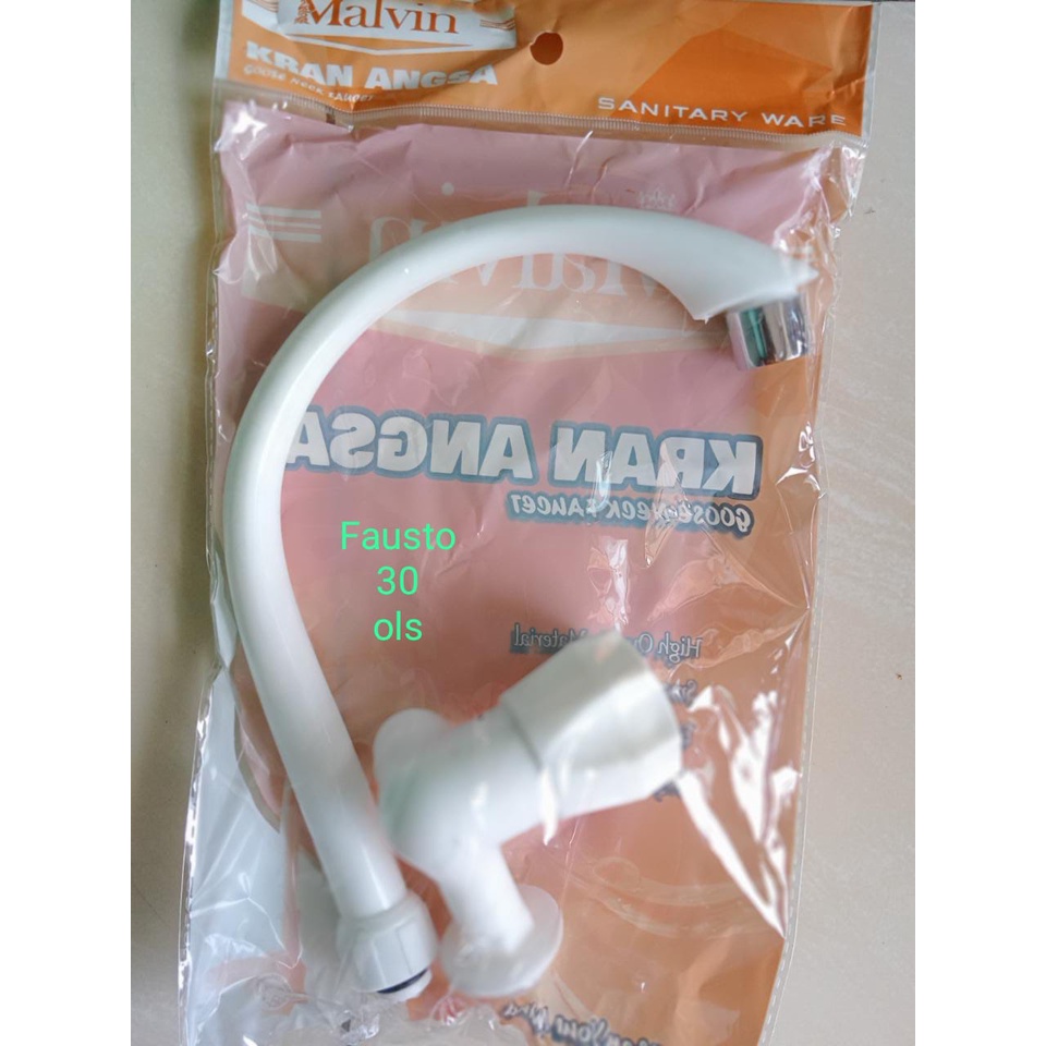 Kran Air Angsa PVC MALVIN / kran cuci piring MALVIN