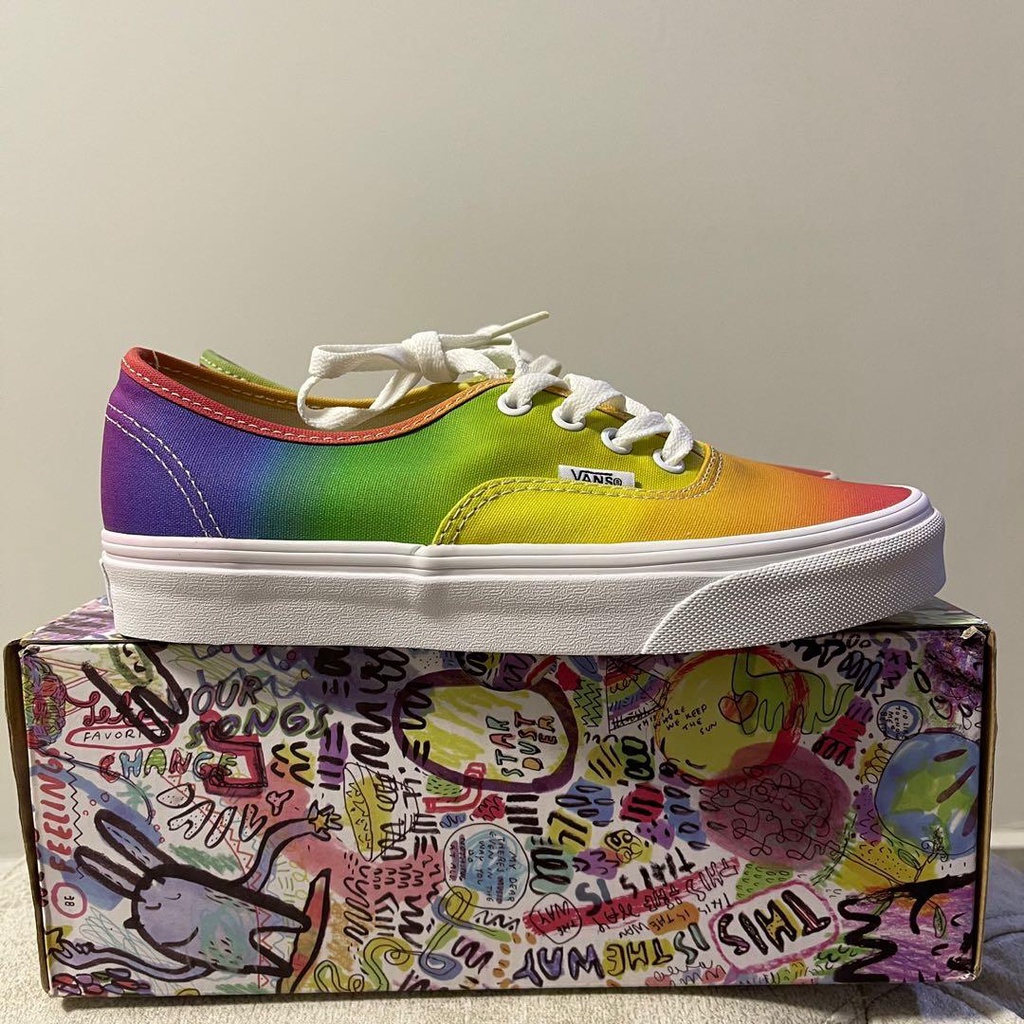 VANS AUTHENTIC &quot;DALLAS CLAYTON&quot; RAINBOW ORIGINAL 100%