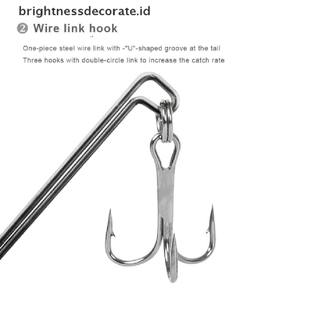 [Birth] Pengait Kepala Ikan 1PCS Jig Head Hook Kail Pancing Ikan 7g10g17g Jig Head Fishing Hook [ID]