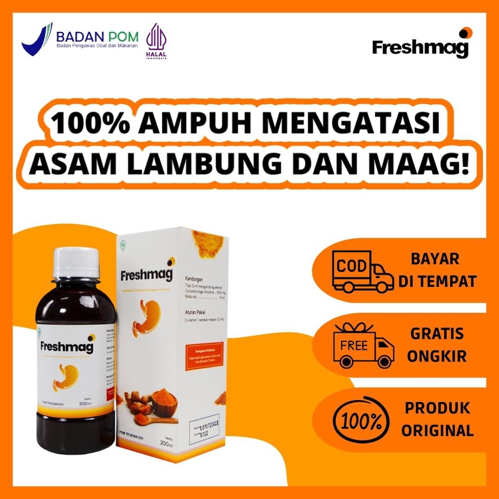 

Freshmag | 100% Madu Alami Ampuh Mengatasi Masalah Lambung Seperti Asam Lambung Maag Gerd isi 200ml