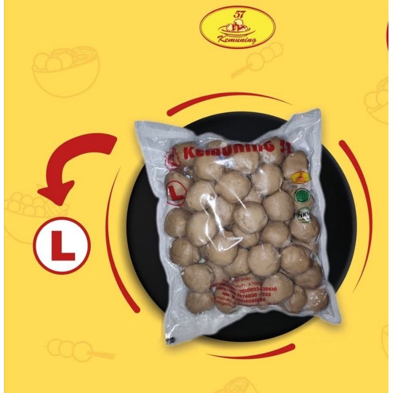 

bakso sapi isi 50 kemuning 57 varian L