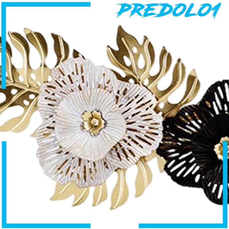 [Predolo1] Hiasan Dinding Bahan Metal Gaya Nordic Mewah Untuk Hadiah Hotel Ornamen Rumah