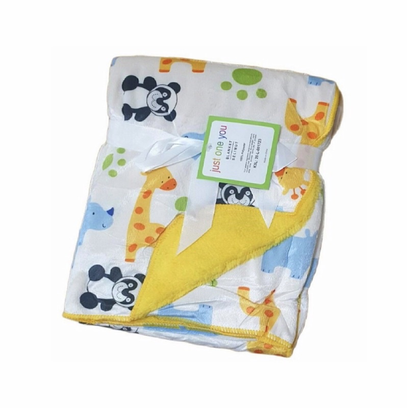 SELIMUT BAYI DOUBLE FLEECE TANPA TOPI DENGAN MOTIF LUCU MURAH HEMAT PRAKTIS BANJARMASIN KALSEL | RUMIFY