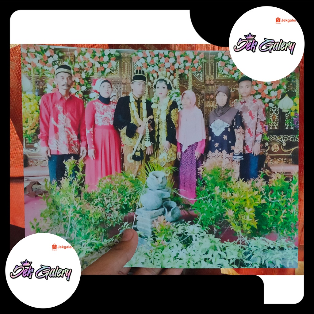 CETAK FOTO 8R/10 INCI BEST QUALITY ,SILKY PAPER PREMIUM 260 GSM