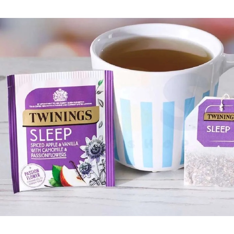 

Teh Twinings Superblends Sleep Spiced Apple Vanilla With Chamomile Saset