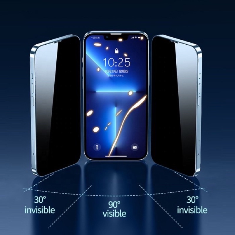 Tempered Glass Anti SPY iPhone 6 6Plus 7 8 7Plus 8Plus X XR XS MAX 11 PRO MAX Plus Full Screen 9D