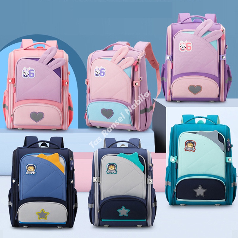 Tas Ransel Sekolah Anak Perempuan Laki laki TK SD PAUD PREMIUM Tas Jepang Import Besar