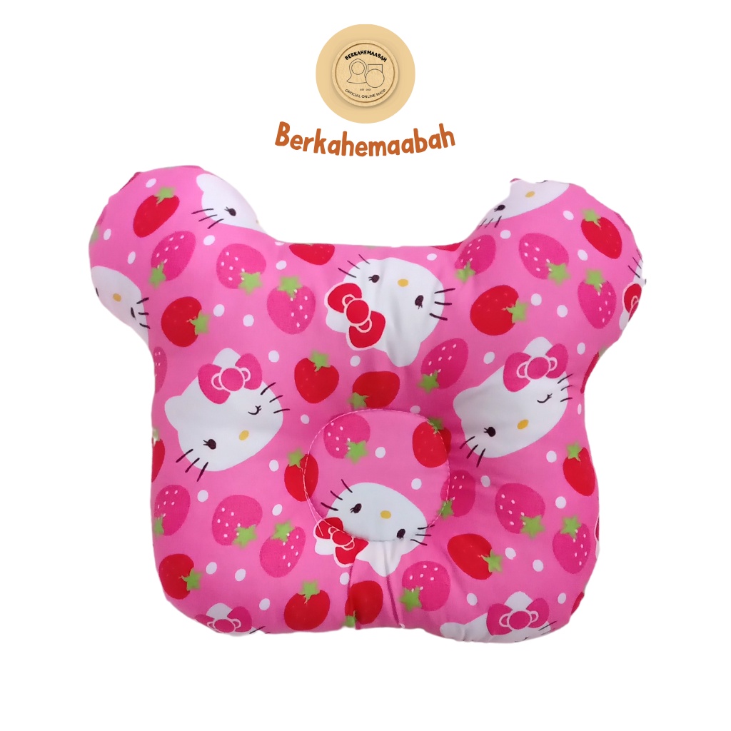 (HELLO KITTY) Bantal Bayi Anti Peyang Mickey Series | Bantal Bayi | Flat Head Prevention Pillow | Bantal Mickey Series