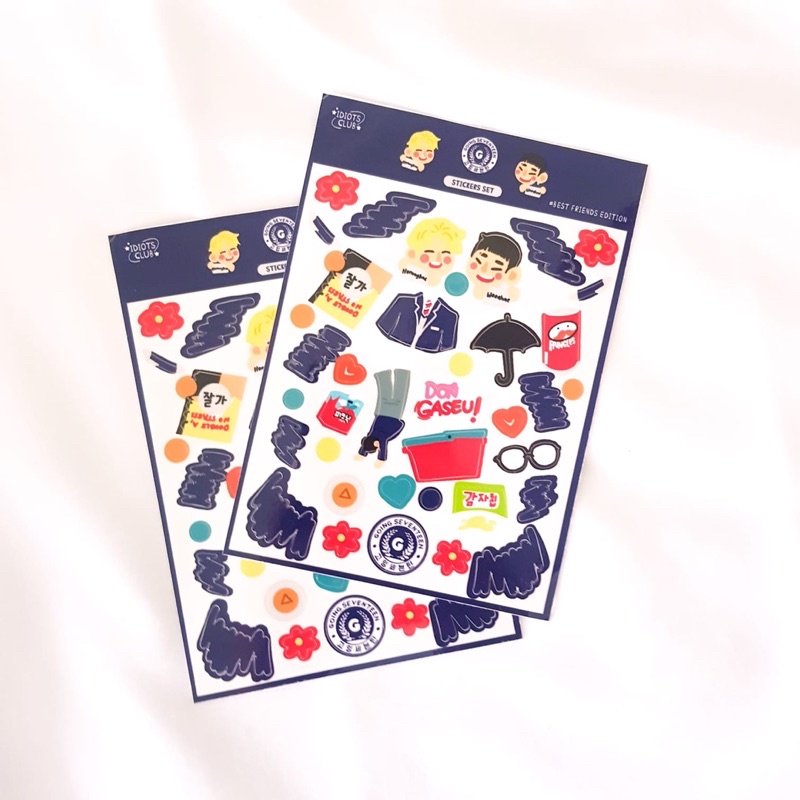 

Going Seventeen: Best Friends Ver. stickers set