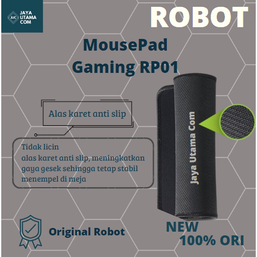 Mouse pad Gaming ROBOT RP01 Mousepad Anti-skid e-Sports Series