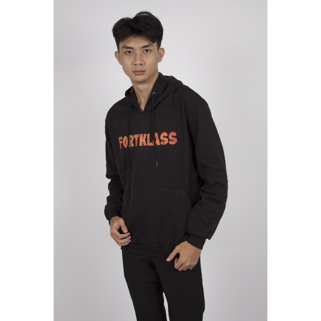 HIPNOP Hoodie Derian Hitam Hoodie outerwear Kupluk Pria Unisex