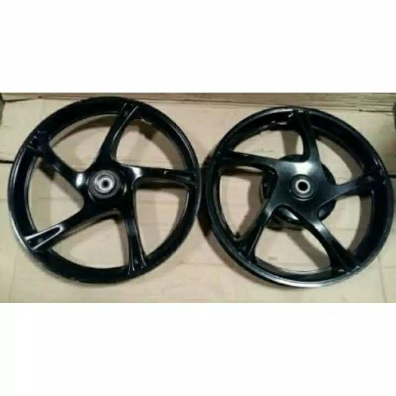 Velg pelek Depan Belakang Motor Yamaha Mio Sporty Mio soul Fino Karbu Copotan Original