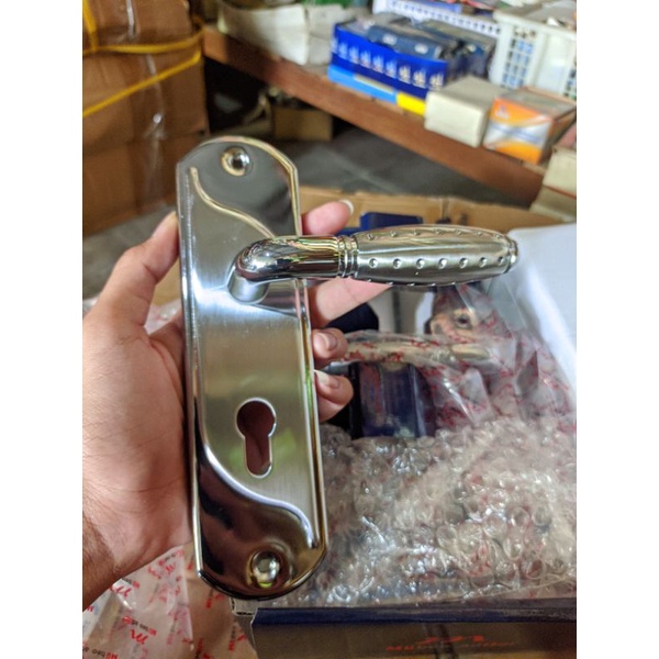 Kunci Handle Pintu Rumah Full Set Merk Muller M68201