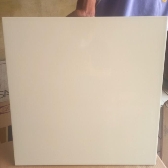 KERAMIK LANTAI 50X50 CREAM POLOS BRG BARU