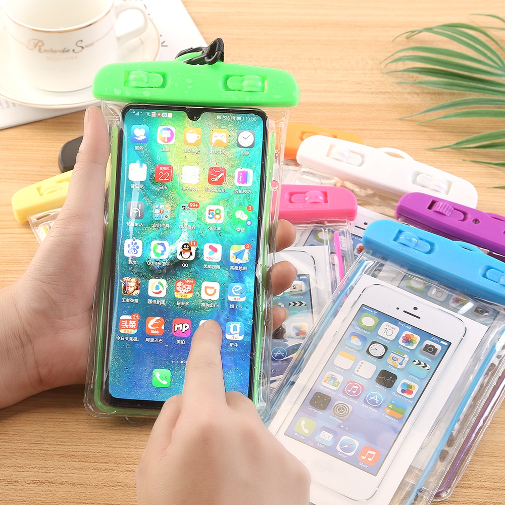 ⭐️𝐈𝐇𝐒 𝟖𝟔𝟕 𝐋𝐚𝐦𝐩𝐮𝐧𝐠⭐️Sarung Hp Anti Air Universal Handphone Cover Tahan Air Waterproof Case Import