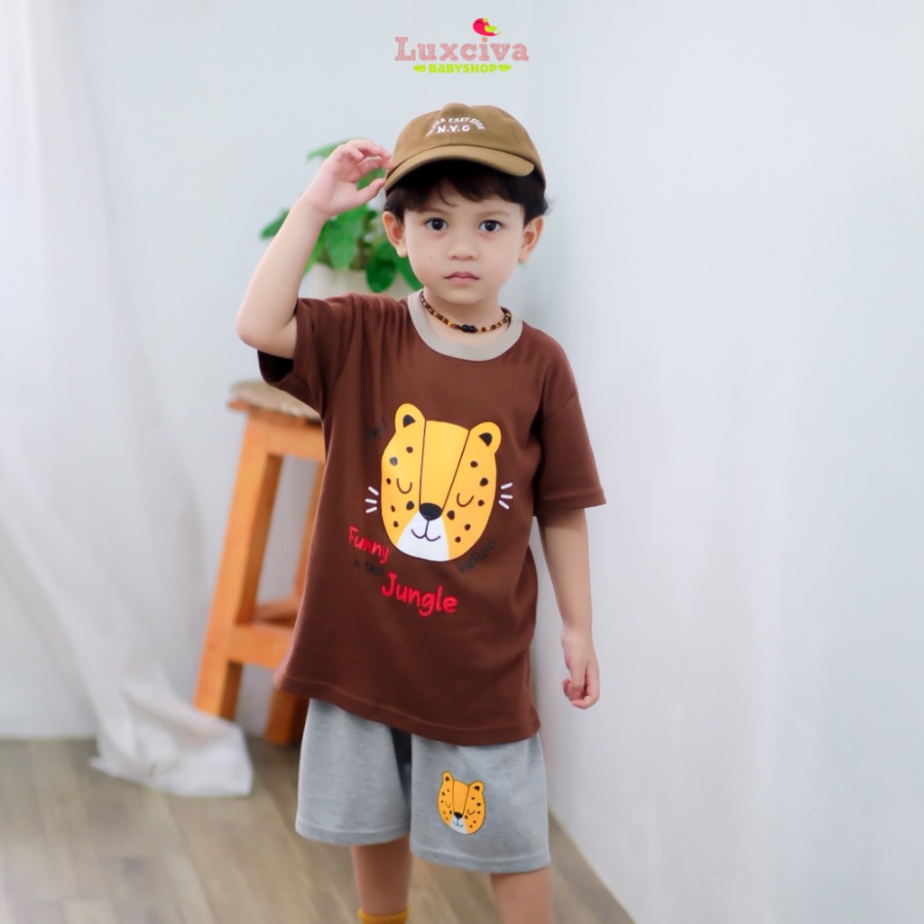 Stelan Anak Laki Laki Stelan Katun (2-4 Tahun)