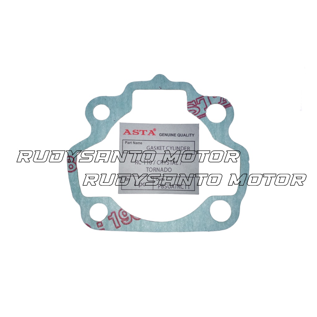 Gasket Packing Paking Blok Boring Rc 110 Crystal Tornado Asta