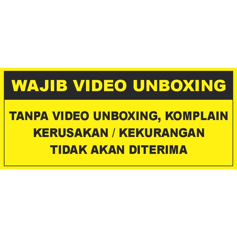 

UNBOXING MERAH UK 7 X 3 CM