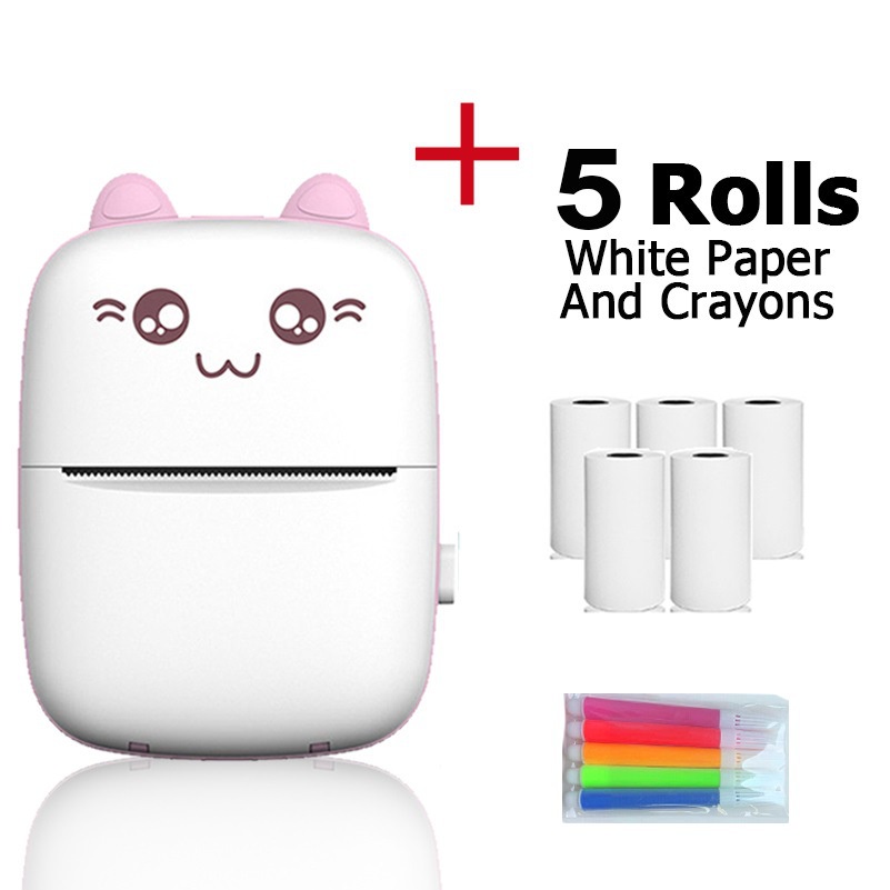 Mini Printer Thermal Peripage A8C Bluetooth Printer Mini Picture Photo Label Receipt Paper Memo