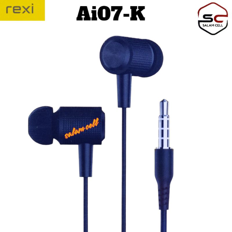 Headset Rexi Ai07-K Stereo Surround Original Rexi Ai07k Garansi Resmi