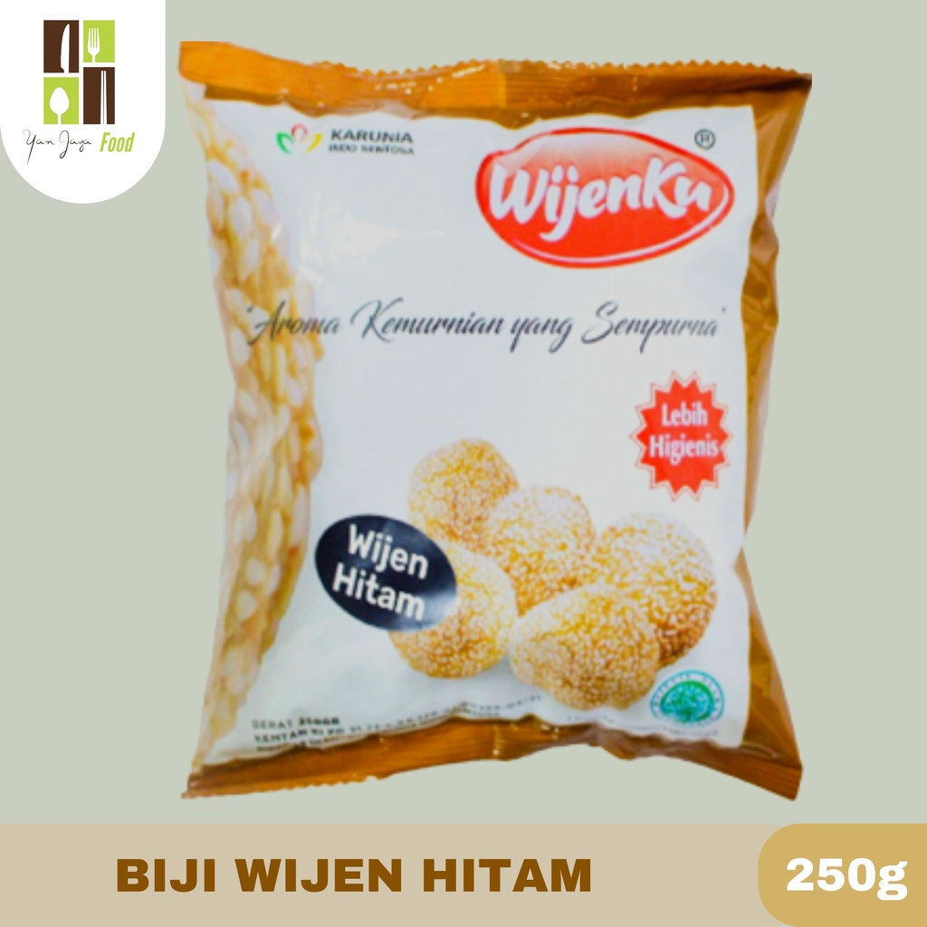 Wijenku Biji Wijen Sangrai Putih/Hitam Super Premium 250g