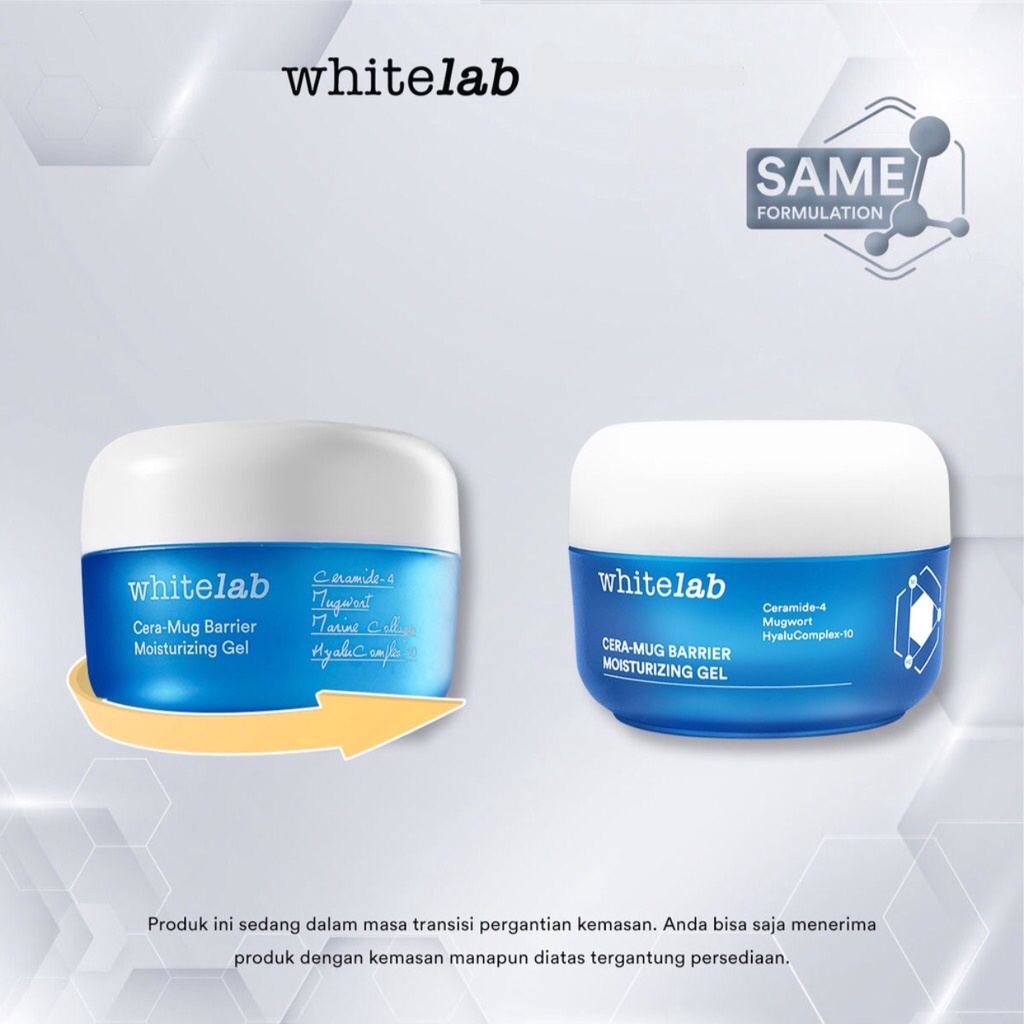 Whitelab Cera-Mug Barrier Moisturizing Gel | Moisturizer / Pelembab