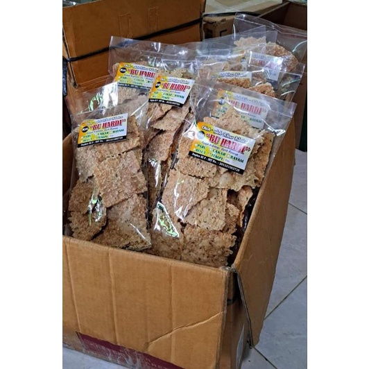 

KERIPIK TEMPE BU HARDI BERAT 200 GR