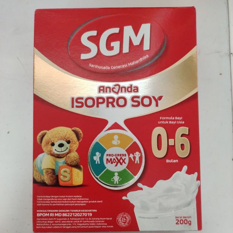 SGM Soya usia 0-6 bulan