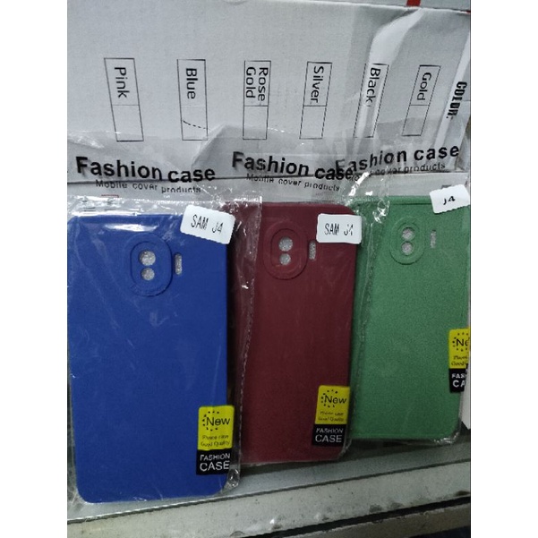 Softcase Samsung J4 2018 Silikon Casing Case Macaron Pelindung Pro Camera