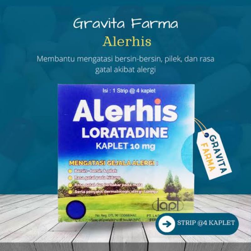 Alerhis obat alergi tanpa kantuk