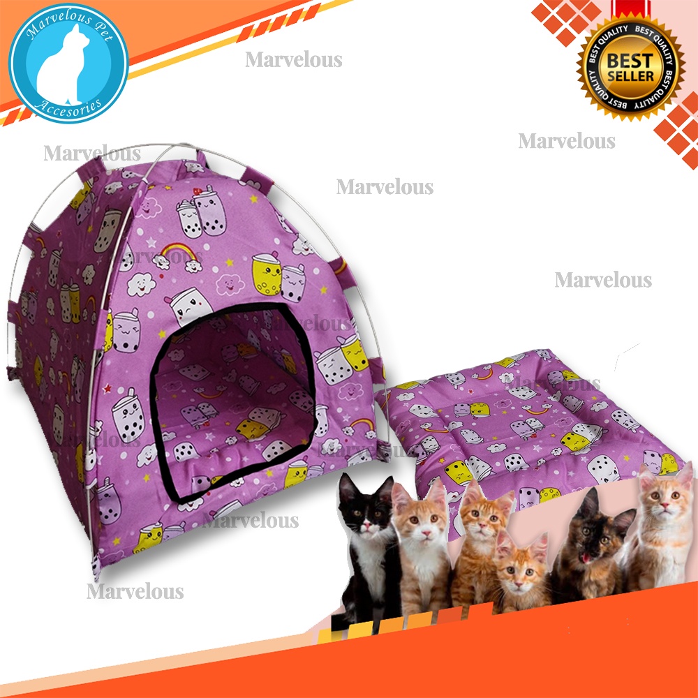 Tenda Kucing Murah Gratis Alas Kasur Tenda Ukuran All Size