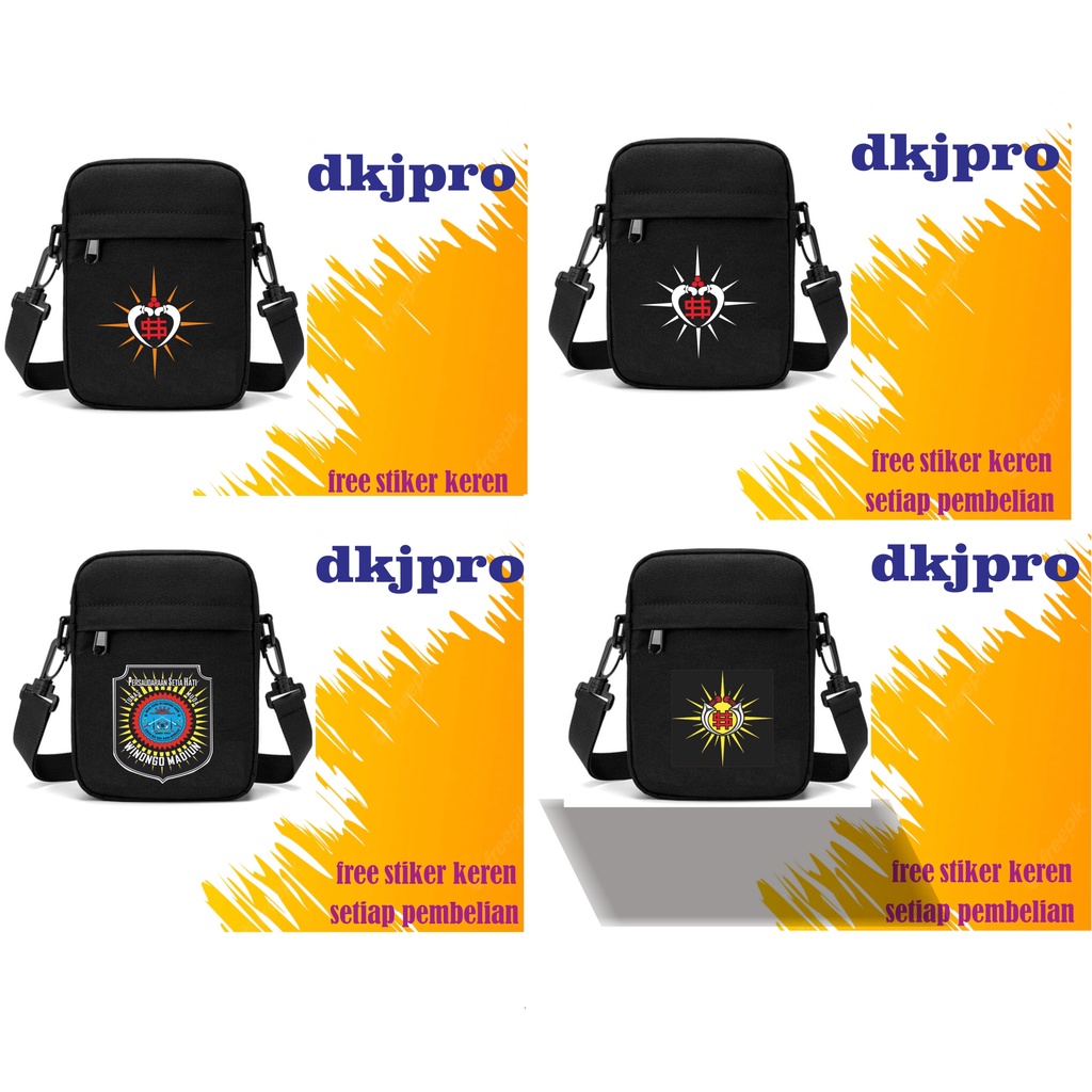 tas selempang pshw slimbag pshw logo pshw