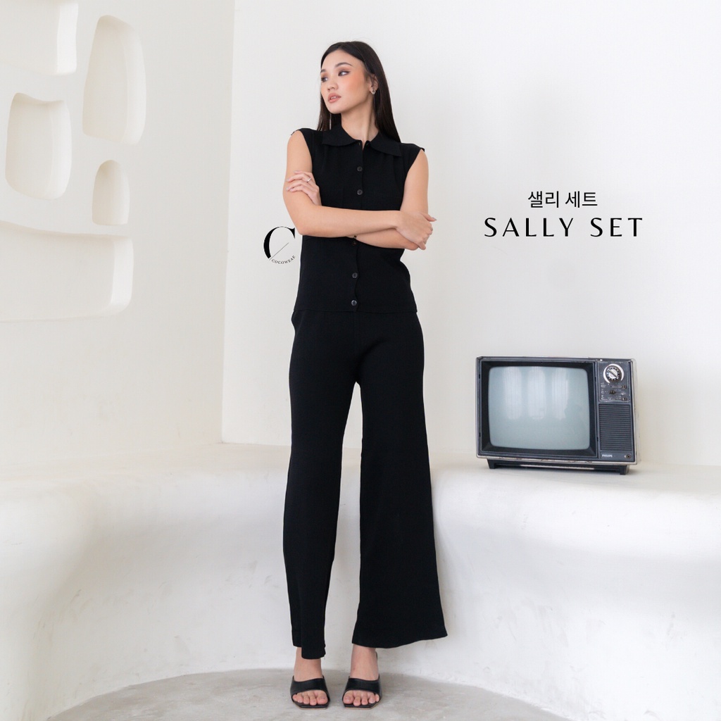 SALLY SET - SETELAN PREMIUM WANITA