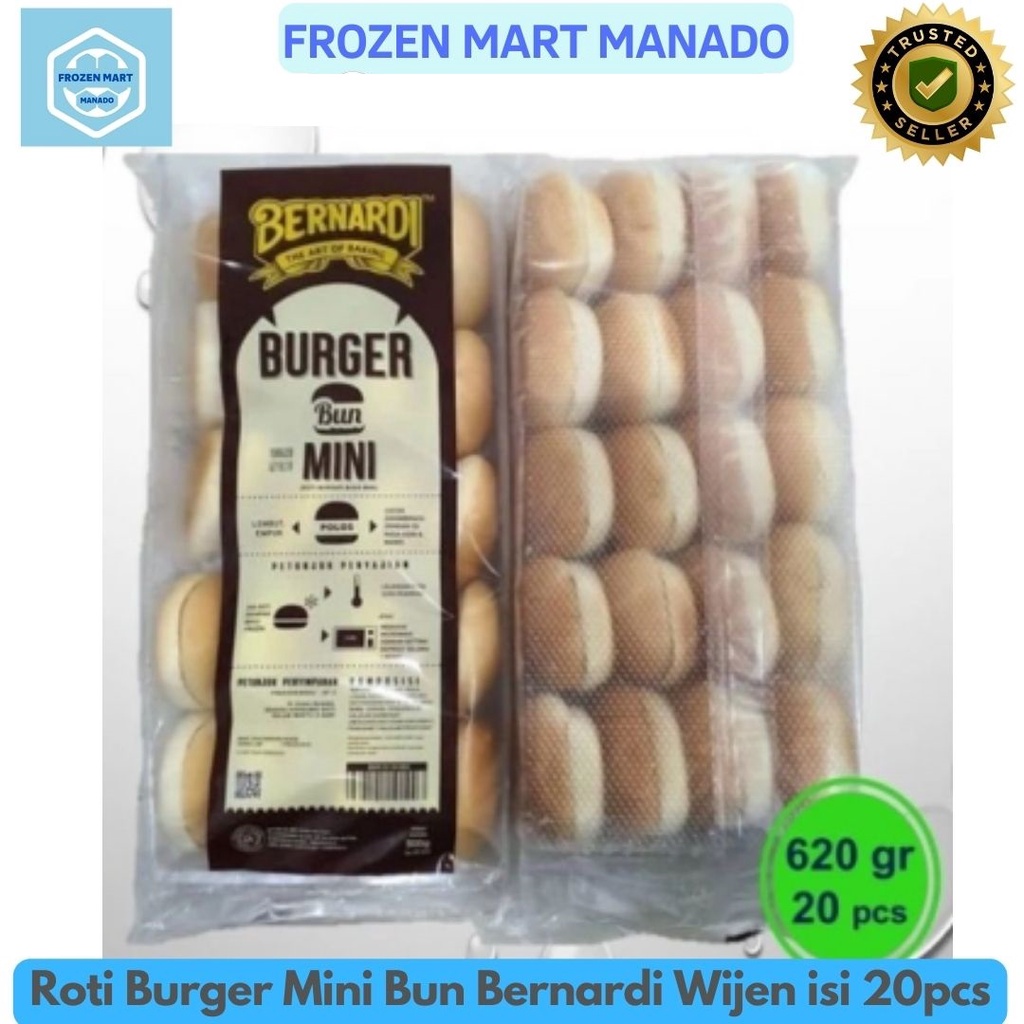 

Roti Burger Mini Bun Bernardi Wijen isi 20pcs - Frozen Mart Manado (Frozen Food Manado)