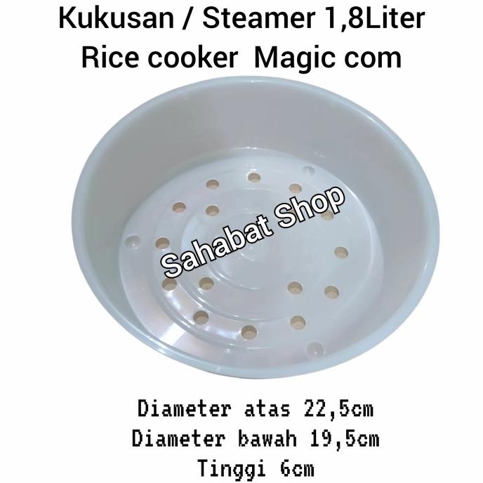 KUKUSAN STEAMER 1,8 LITER ORI RICE COOKER - MAGIC COM MIYAKO COSMOS DLL