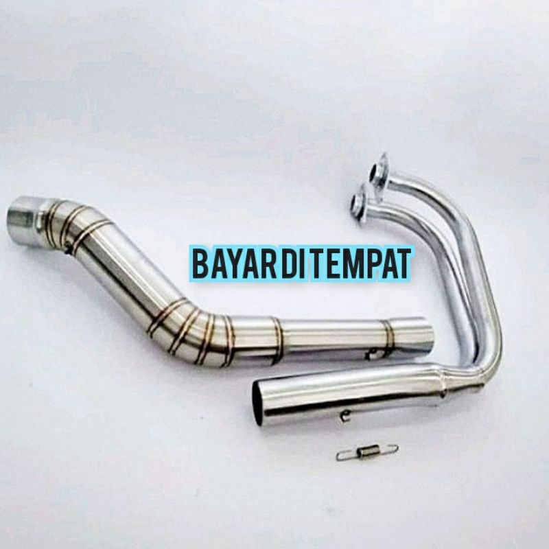 HEADER / LEHERAN KNALPOT RACING INLET 50  NINJA R25 CBR250RR BAYAR DITEMPT