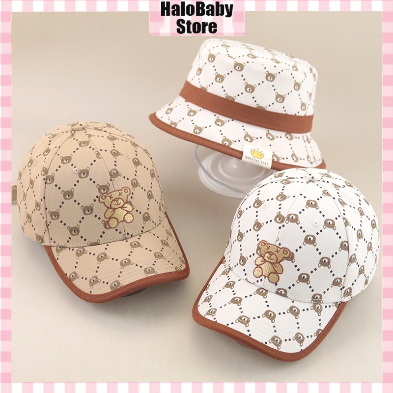 Halo Baby Topi Anak Topi Baseball Anak Bucket Anak Topi Bisbol/Laki Laki Anak Perempuan