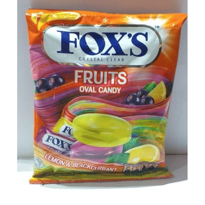 

PERMEN FOX'S FRUITS 125GR/PERMEN BUAH/JAJANAN