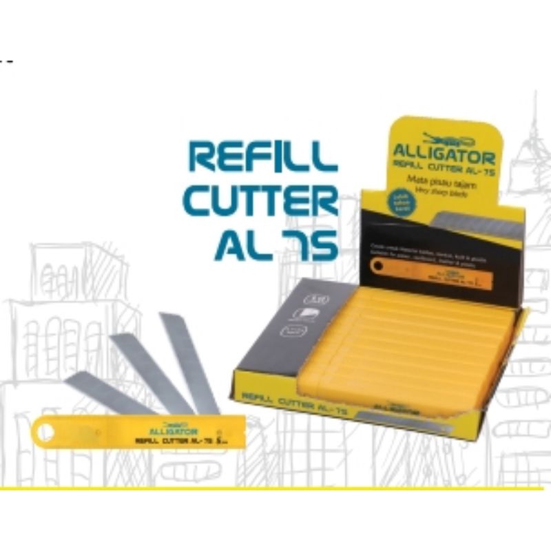 

Refill Cutter Kecil / AL-77 /Alligator/ 1pcs